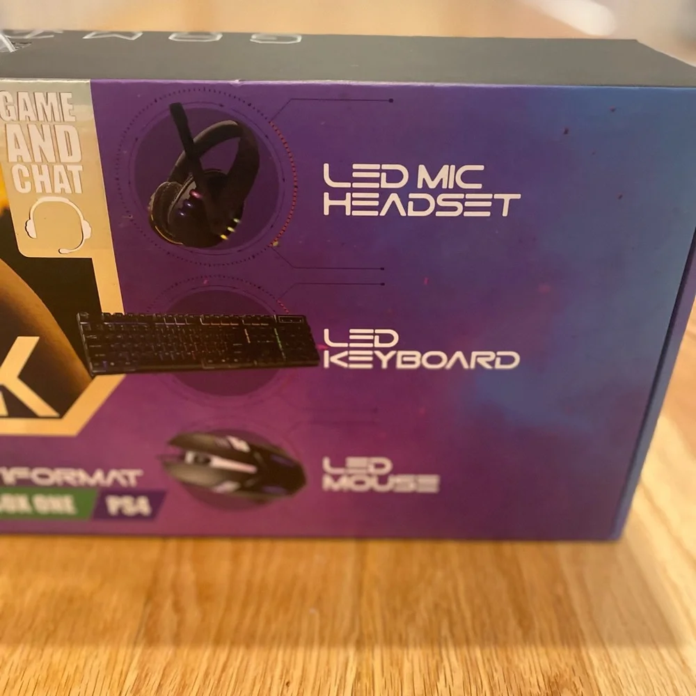 Tech Theory led keyboard gaming set